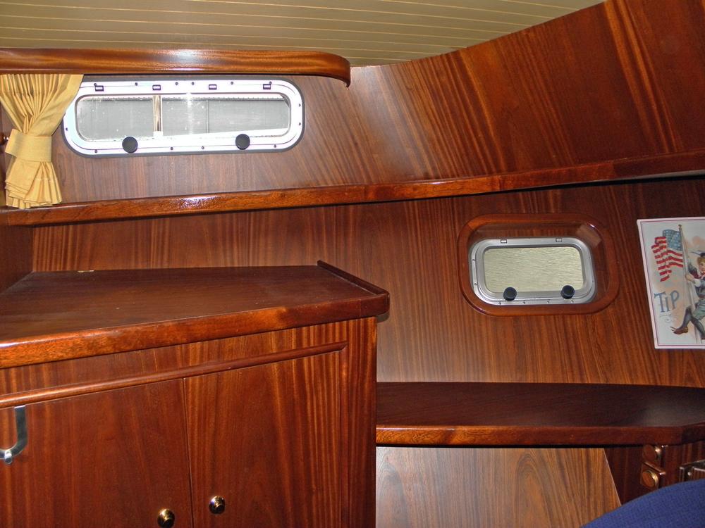 Vorschiff, Innenausstattung